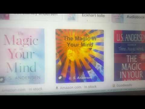 The Magic in Your Mind by U S  Andersen
