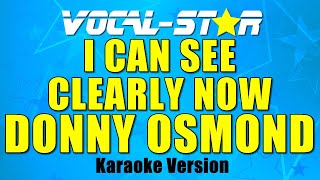 Donny Osmond - I Can See Clearly Now (Karaoke Version) with Lyrics HD Vocal-Star Karaoke