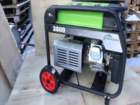 Agregat Barracuda 3.8kW 1F Rozruch Elektryczny nowy model