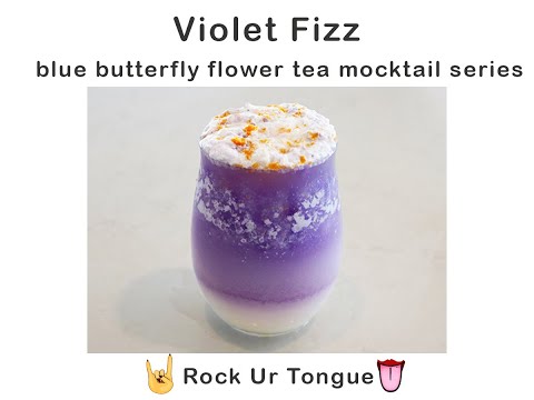 Butterfly Pea Flower Tea Mocktail | Color Changing | Magical | Delicious| NonAlcoholic Drink Recipe