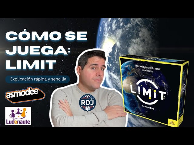 Vídeo relacionado con Ludonaute Limit, Juego de Mesa de Estrategia, A Partir de 14 Años, De 1 a 6 Jugadores, 80-120 Minutos por Partida, Español