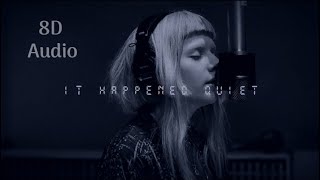 Aurora - It Happened Quiet (8D Audio) / with rain
