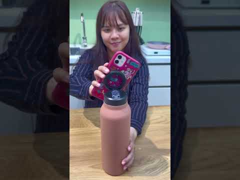 Gambar Picas Maggie Botol Vacuum Flask Stainless Steel 1 Liter - Pink