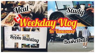 Vlog #003 My weekday life in Vancouver カナダ留学、シェアハウス探しの現実　#カナダ留学 #coop留学 #バンクーバー留学 #SINnumber #BCID