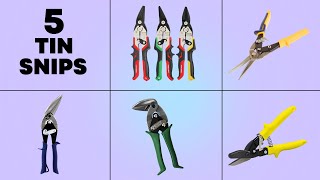 Top 5 Best Tin Snips 2026 | Metal Cutting Tools Reviewed