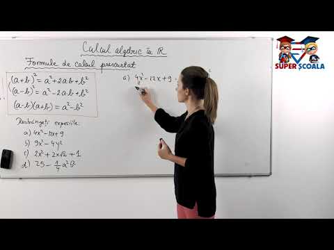 Clasa a VIII-a - Formule de calcul prescurtat - Exerciții