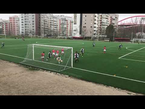 SL Benfica 1 - GD Nazarenos 2 (segundo golo)