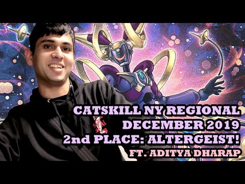 Yu-Gi-Oh! Dec 2019 Catskill NY Regional 2nd PLACE ALTERGEIST Deck Profile - Aditya Dharap