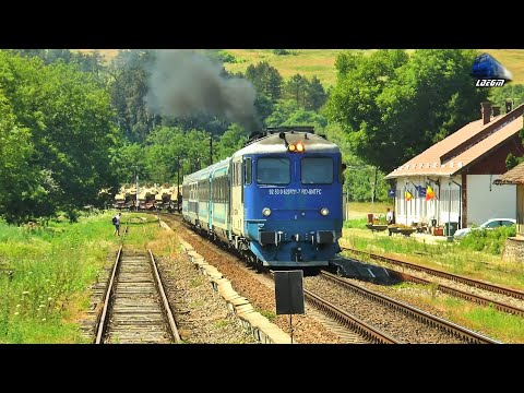 Trenul Budapesta-Brașov cu Mecanic de Gașcă & Super Demaraj în Gara Bratca - 16 Iulie 2023