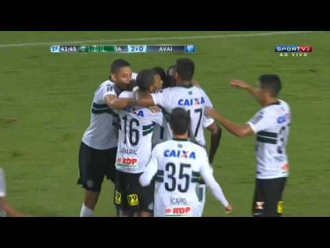 Gol Vinícius Coritiba x Avaí Primeira Liga 10.03.2016