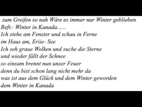 Winter in Canada, Chr. Bruhn  Piano: G. Dingler