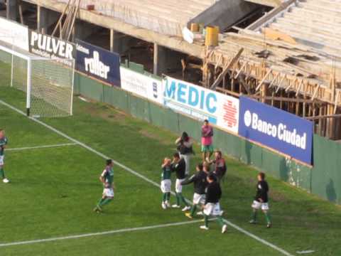 FERRO (2) - (2) BOCA UNIDOS (03 08 2013)  SEGUNDO GOL DE CARRANZA