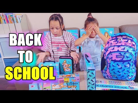 BACK TO SCHOOL - ZAMIANA Z SIOSTRĄ! 📚 Pierwsze Zakupy do Szkoły z Mają!