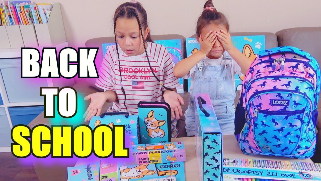 BACK TO SCHOOL - ZAMIANA Z SIOSTRĄ! 📚 Pierwsze Zakupy do Szkoły z Mają!