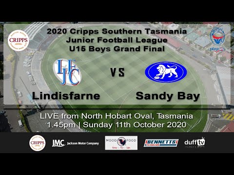 Lindisfarne v Sandy Bay | STJFL U15 Boys Grand Final