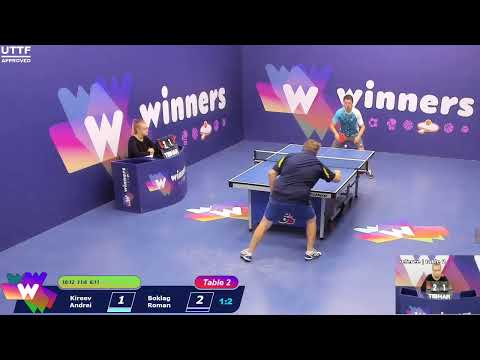 WINners CUP table 2  18.10 Kireev Andrei - Boklag Roman 16:45