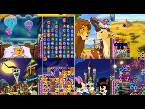 Meteos magic (Full Gameplay All Easy and Normal Stages DS Game)