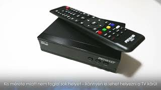 Amiko Mini Combo 3 Full HD DVB-S/S2/T2/C Set Top Box beltéri egység