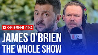 Should Britain let Ukraine use Storm Shadow missiles? | James O'Brien - The Whole Show