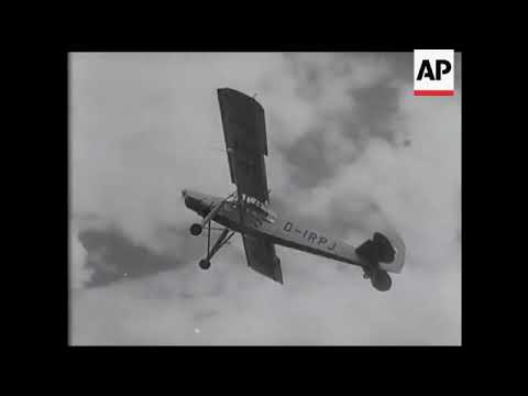 Fieseler Fi 156 A-1 Storch - Original promotional film (1938)