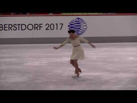Elena Rossi   Bronze Ladies I Free Skating Oberstdorf 2017