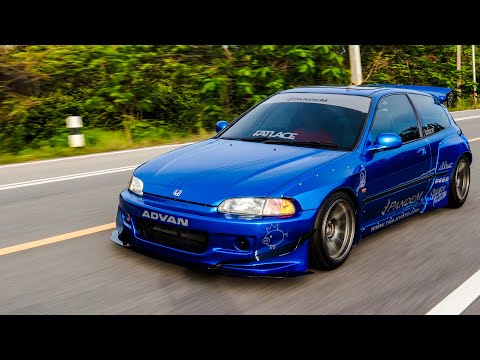 Civic EG 3D Pandem | 4K