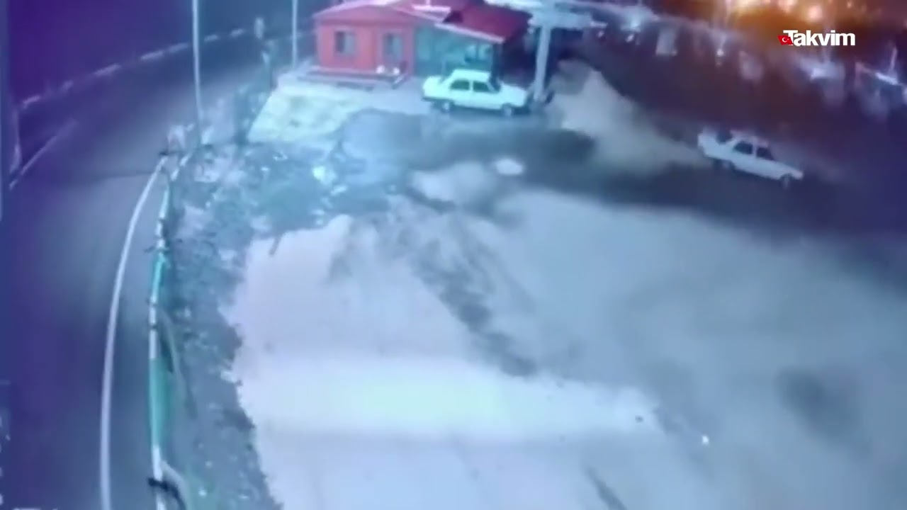 Schockvideo: Wie das Erdbeben in der Türkei begann
