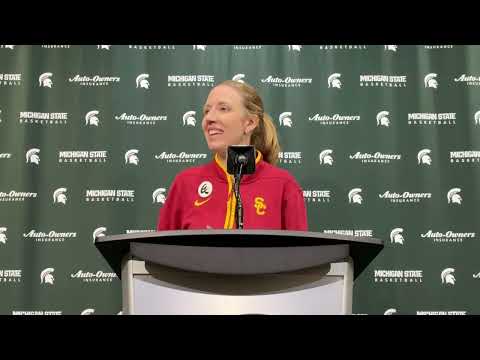 USC Head Coach Lindsay Gottlieb Postgame Press Conference vs MSU