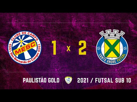 MESC/SBC 1 x 2 Santo André / Intelli  - Paulistão Gold Liga da Juventude sub10 - 30/08/2021
