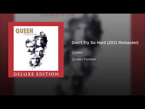 Don’t Try So Hard