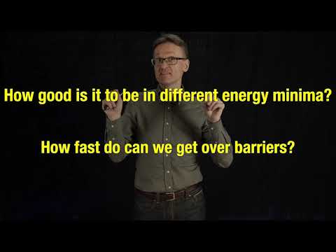 Lecture 04, concept 10: Populations and transitions in energy landscapes