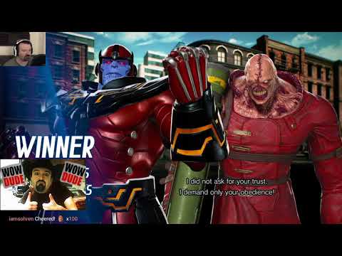 MvC Infinite: Week 2 Online Play pt10 - vs. Strider/Nova