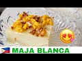 MAJA BLANCA ESPECIAL RECIPE(NO Condensed Milk) (Filipino coconut pudding) Filipino Dessert)