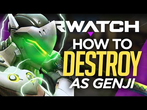 8 INSANE Genji Ability Combos to Destroy With - Overwatch Guide