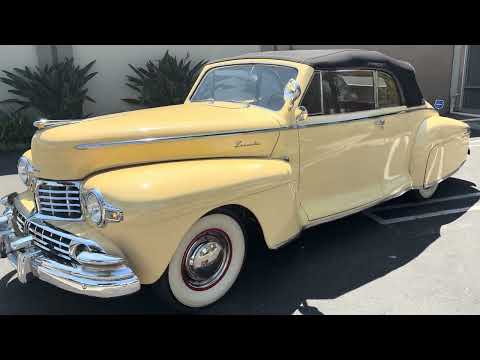 1948 Lincoln Convertible (CC-2098198) for sale in Irvine, California
