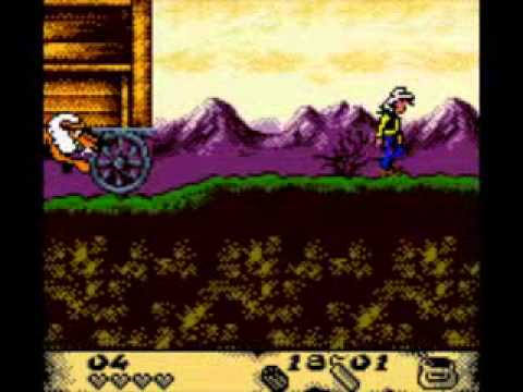 code lucky luke le train des desperados game boy color