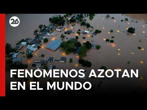 CLIMA EXTREMO | Chile, Europa, China y América enfrentan una cadena de fenómenos devastadores