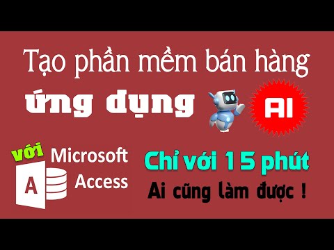 phan mem ban hang ung dung ai lam bang access