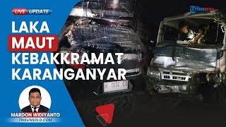 Babak Baru Laka Maut Kebakkramat Karanganyar, Sopir Isuzu Elf Ditetapkan sebagai Tersangka
