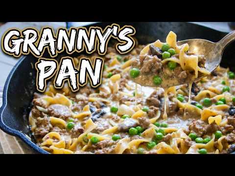 Granny’s One Pan Beef & Noodle Supper