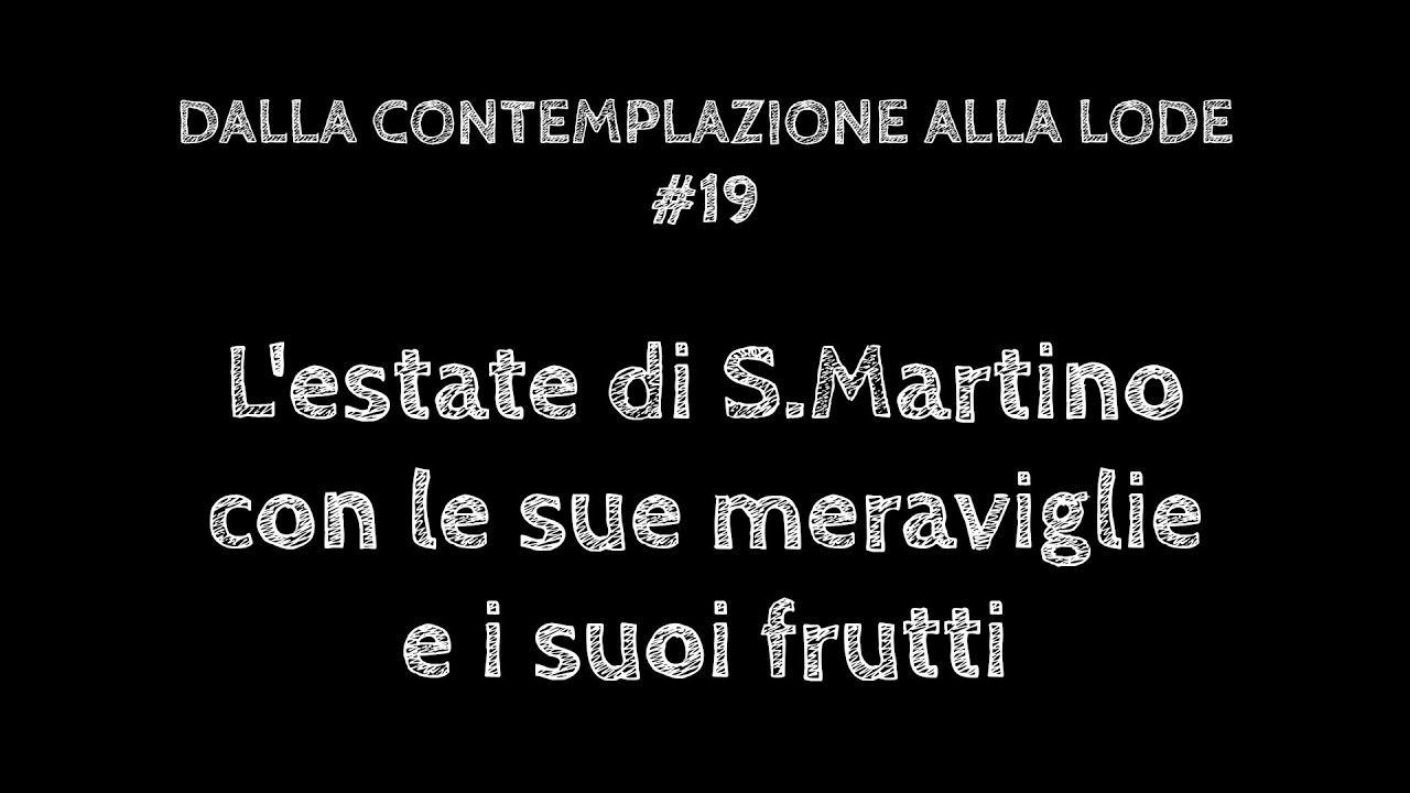 Dalla contemplazione alla lode 19