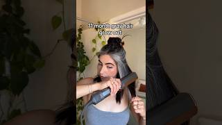 Download lagu Month 11 | gray hair grow out 👩🏼‍🦳🩶 #grayhair #grayhairtransition #gray #hairstyling #hairstyles mp3