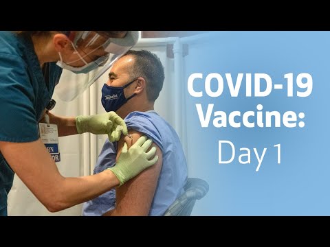 COVID-19 Vaccine: Day 1