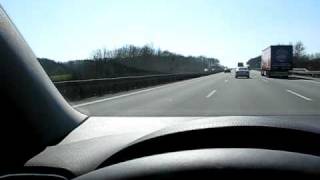 preview picture of video 'Getting passed on Autobahn at 180kph'