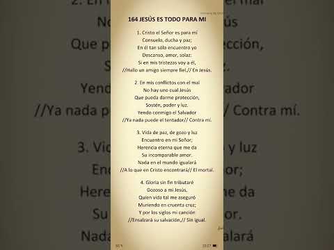 164 JESÚS ES TODO PARA MÍ