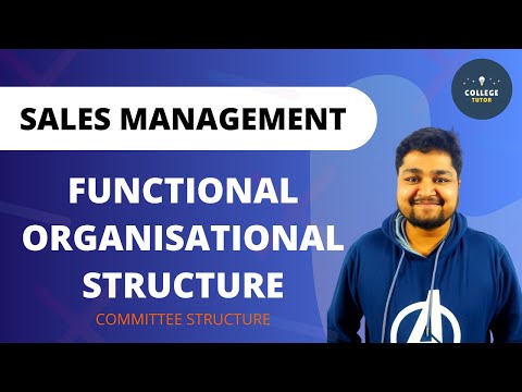 Functional Organisational Structure | Committee Structure | Sales Management | Study at Home with me