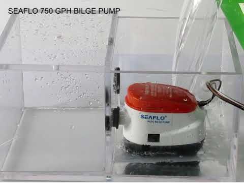 How the SEAFLO Marine Bilge Pump Works?