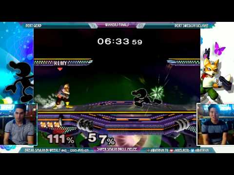 Break Smash #45   SSBM WF   BERT QERB VS BERT Swedish Delight