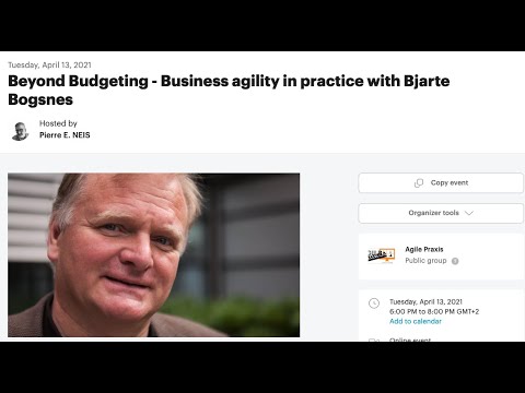 Beyond Budgeting   Business agility in practice with Bjarte Bogsnes