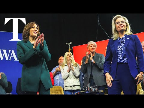 LIVE: Kamala Harris and Liz Cheney speak to voters in Michigan